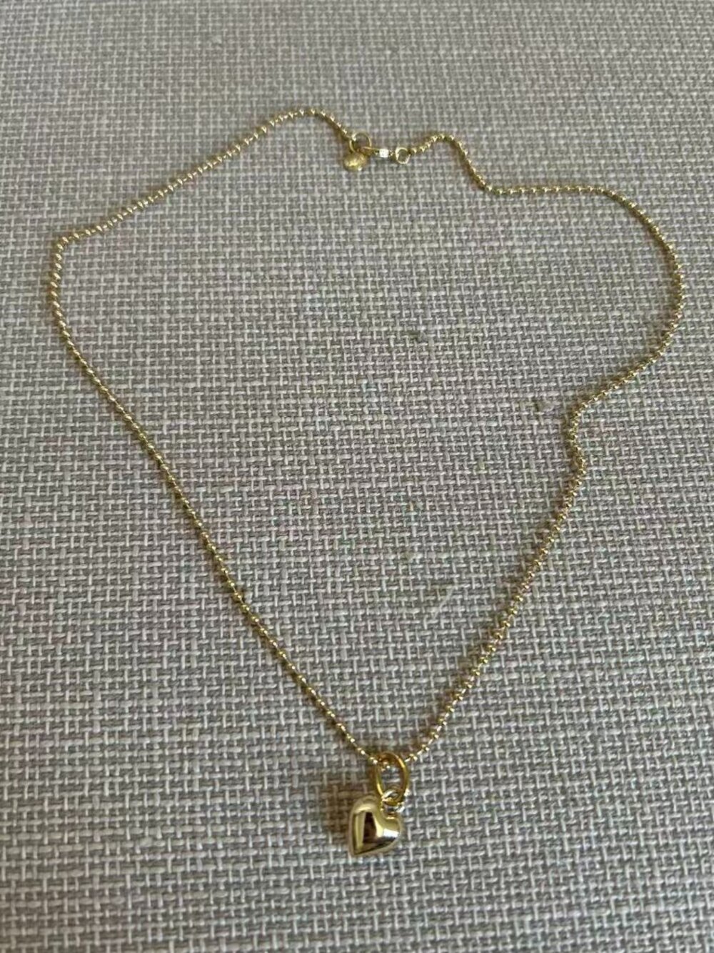 BEST Roxanne Assoulin The Itsy Bitsy Baby Bead Charm Necklace Polished Gold - Picture 3 of 4